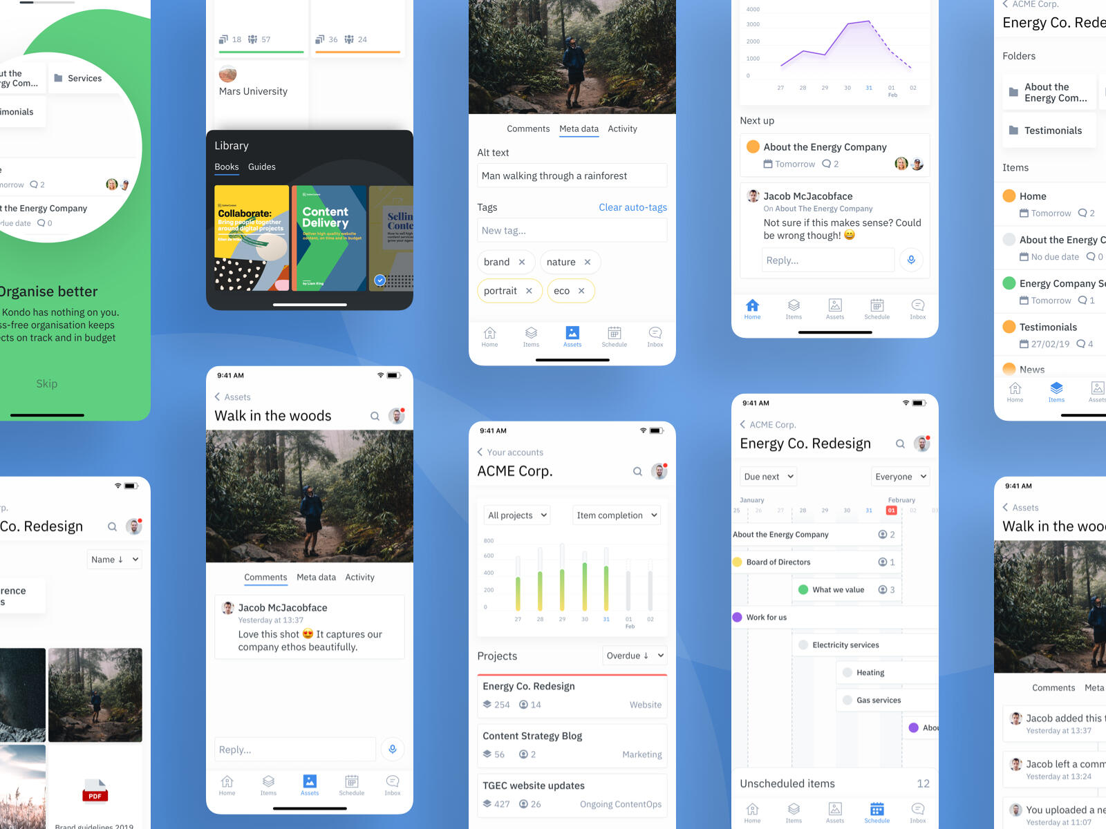 GatherContent iOS (Concept)